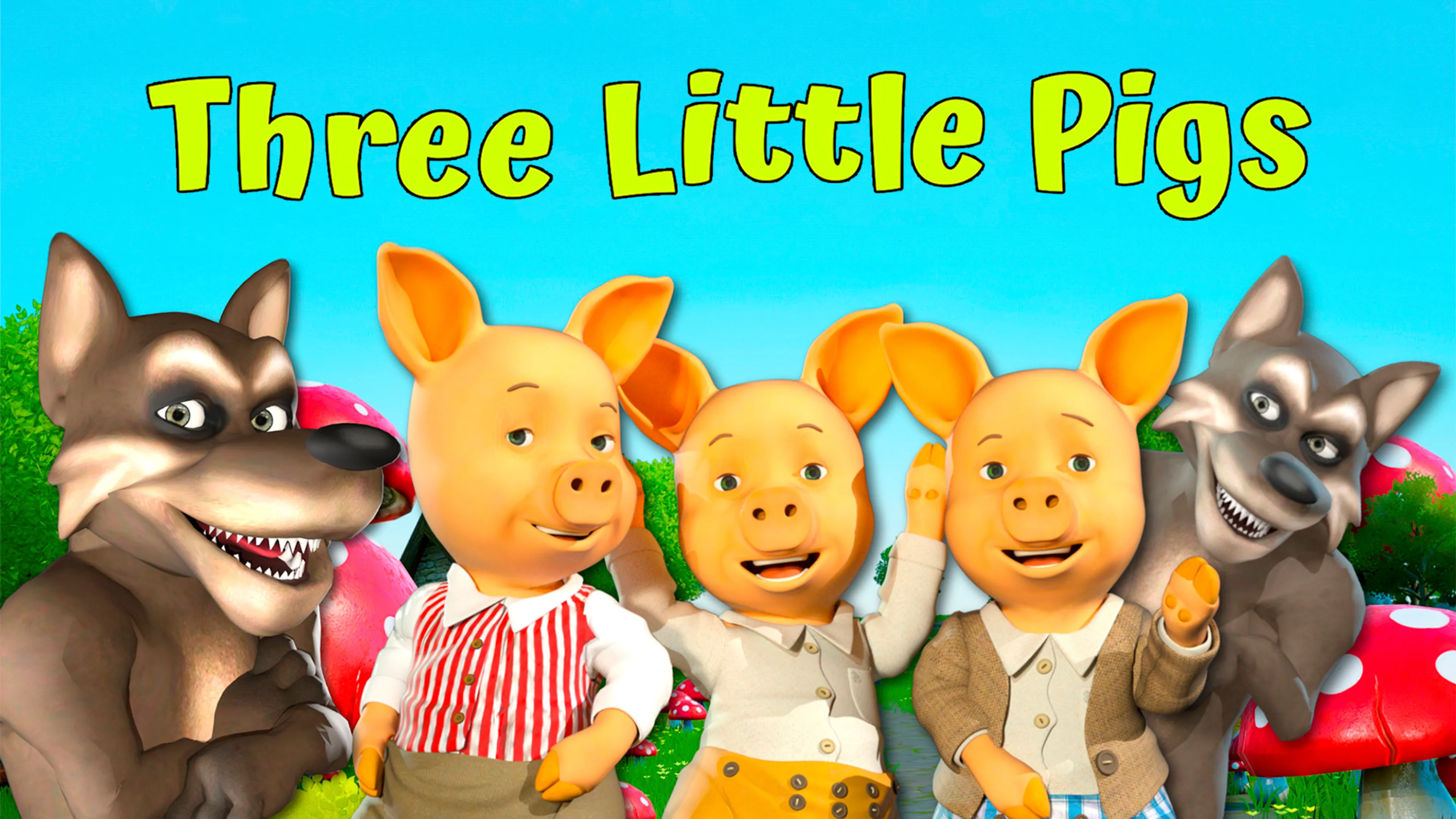 Three Little Pigs poster